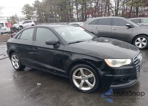 2016 Audi A3 2.0T Premium z USA, uszkodzony, nr VIN WAUB8GFFXG1026760